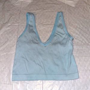 COLSIE LIGHT BLUE BRA TOP/BRALETTE/CROP TOP SIZE L